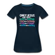 Women’s Premium T-Shirt - deep navy