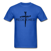 Redeemed Men's T-Shirt - royal blue