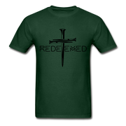 Redeemed Men's T-Shirt - forest green
