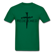 Redeemed Men's T-Shirt - bottlegreen