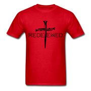 Redeemed Men's T-Shirt - red