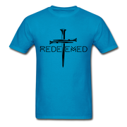 Redeemed Men's T-Shirt - turquoise
