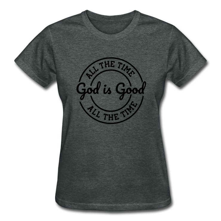 Gildan Ultra Cotton Ladies T-Shirt - deep heather