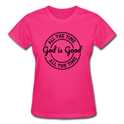Gildan Ultra Cotton Ladies T-Shirt - fuchsia