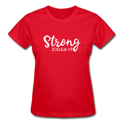 Gildan Ultra Cotton Ladies T-Shirt - red
