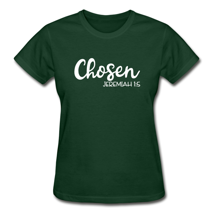 Gildan Ultra Cotton Ladies T-Shirt - forest green