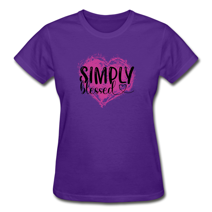 Gildan Ultra Cotton Ladies T-Shirt - purple