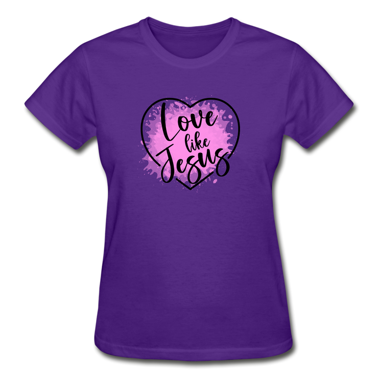 Gildan Ultra Cotton Ladies T-Shirt - purple