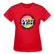 Gildan Ultra Cotton Ladies T-Shirt - red