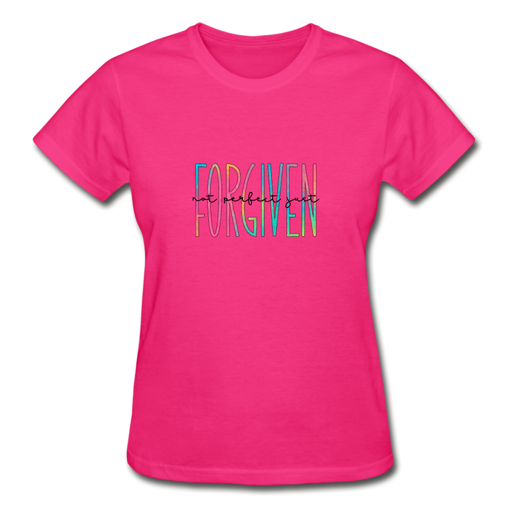 Gildan Ultra Cotton Ladies T-Shirt - fuchsia