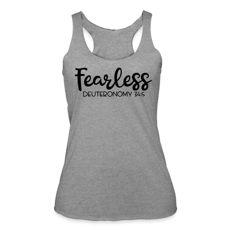 Fearless Racerback Tank - heather grey