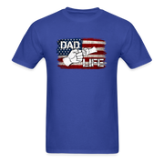 Dad Life T-Shirt - royal blue