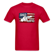 Dad Life T-Shirt - red