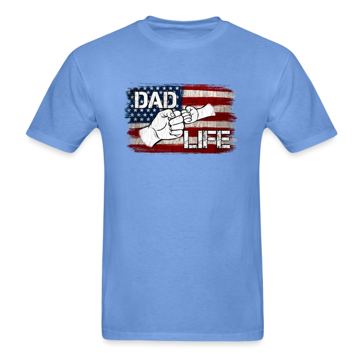 Dad Life T-Shirt - carolina blue