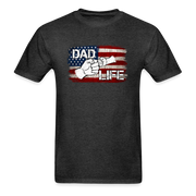 Dad Life T-Shirt - charcoal grey