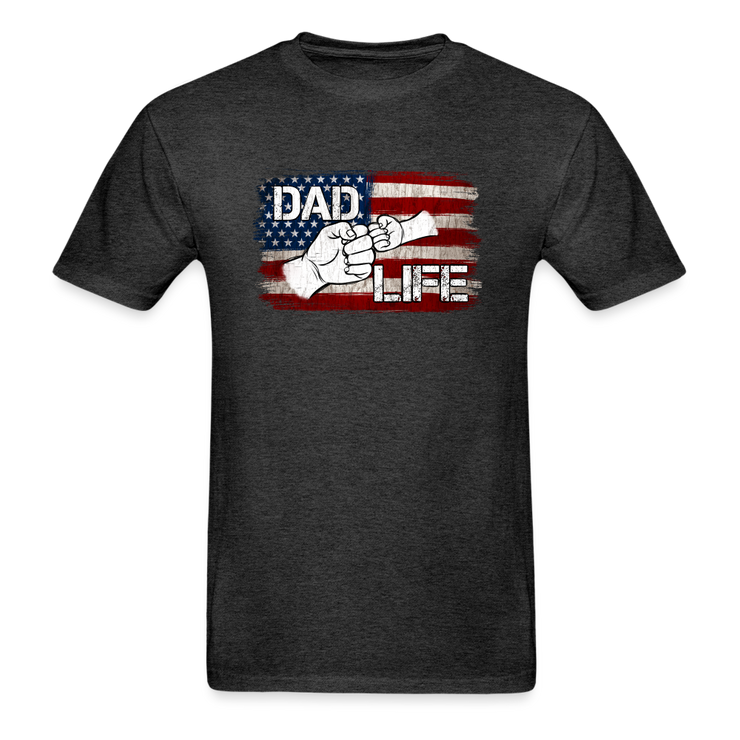 Dad Life T-Shirt - charcoal grey