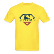 SUPER DAD  T-Shirt - yellow