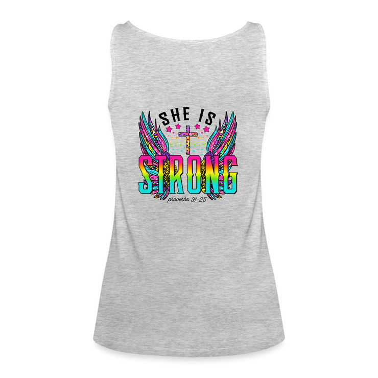 Women’s Premium Tank Top - heather gray