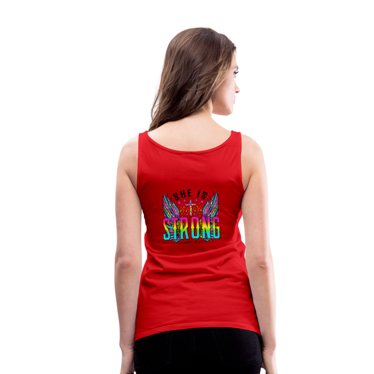 Women’s Premium Tank Top - red