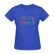 Forgiven Women's T-Shirt - royal blue