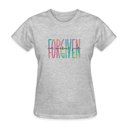 Forgiven Women's T-Shirt - heather gray