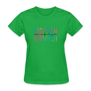 Forgiven Women's T-Shirt - bright green