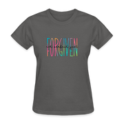 Forgiven Women's T-Shirt - charcoal
