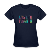 Forgiven Women's T-Shirt - navy