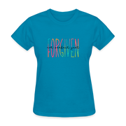 Forgiven Women's T-Shirt - turquoise